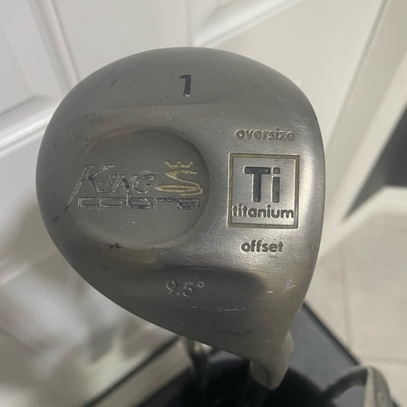 Mens Golf Set Cobra Baffler irons graphite shafts and Titanium Driver - Picture 3 of 8